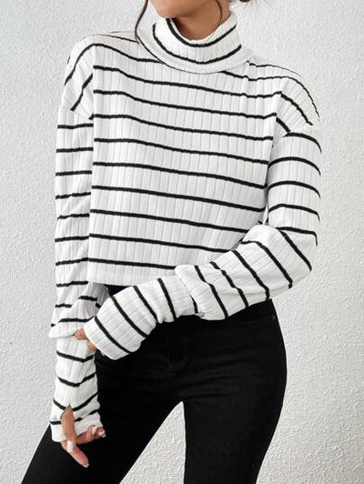 Aphrodite™ leichtes Rollkragen Shirt mit entspanntem Fit.
