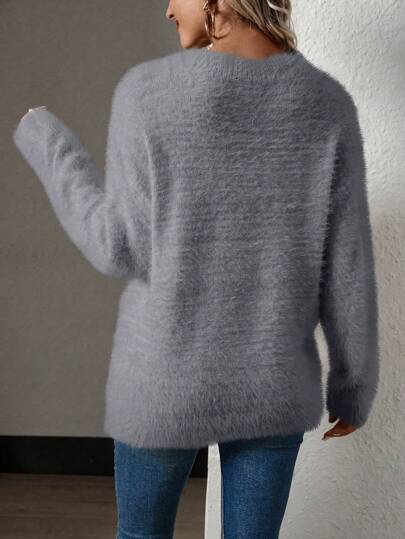 Weicher und warmer Damen Strickpullover für Herbst und Winter von Aphrodite™.
