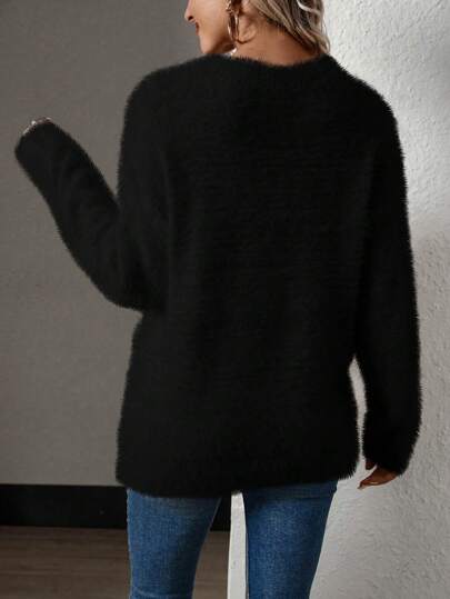Warmer und stilvoller Damen Strickpullover von Aphrodite™.
