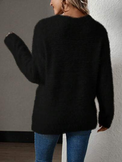 Warmer und stilvoller Damen Strickpullover von Aphrodite™.
