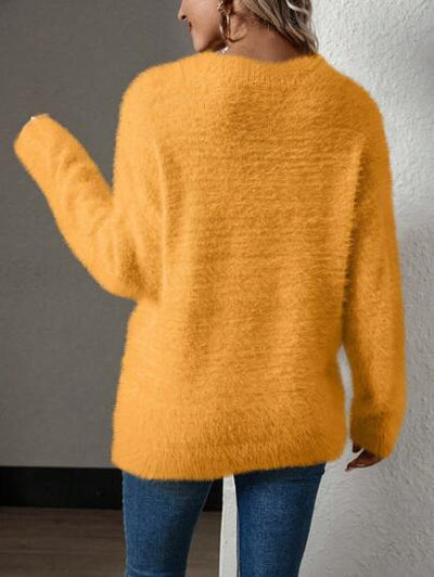 Stylisher und lockerer Strickpullover für Damen von Aphrodite™.
