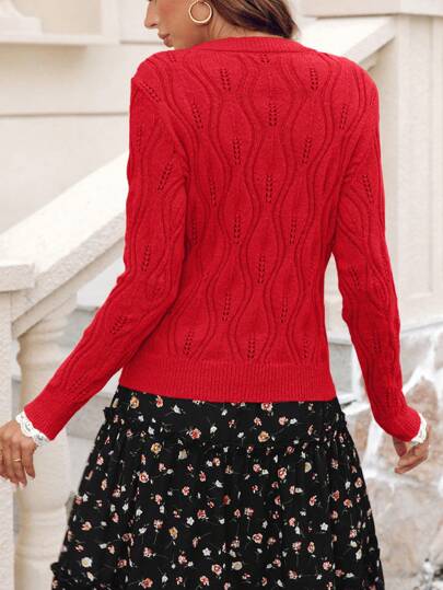 Aphrodite™ stylischer Strickpullover für Freizeitoutfits.
