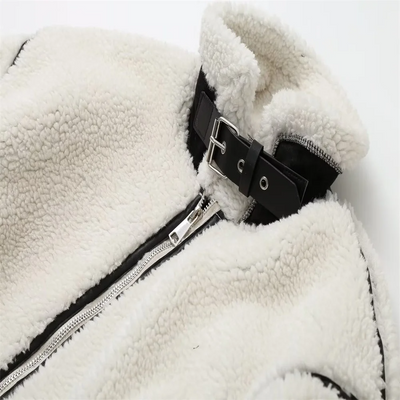 Warme Winterjacke mit einem eleganten Look.
