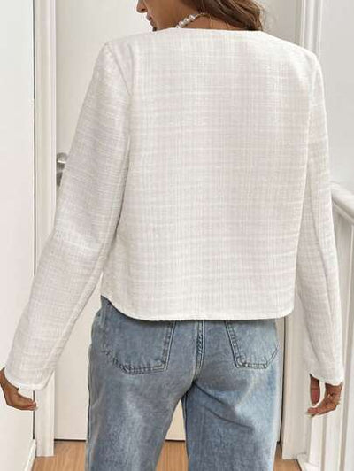 Stylischer Büro- und Freizeit-Blazer mit Doppelreihen von Aphrodite™.
