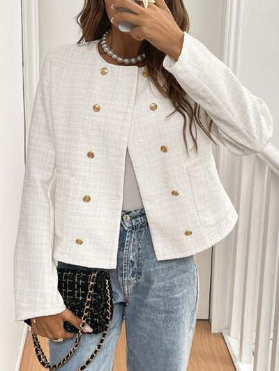 Vielseitiger Damen Blazer mit Doppelreihen-Design von Aphrodite™.
