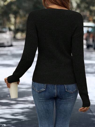 Aphrodite™ vielseitiger Damenpullover zum Schichten.
