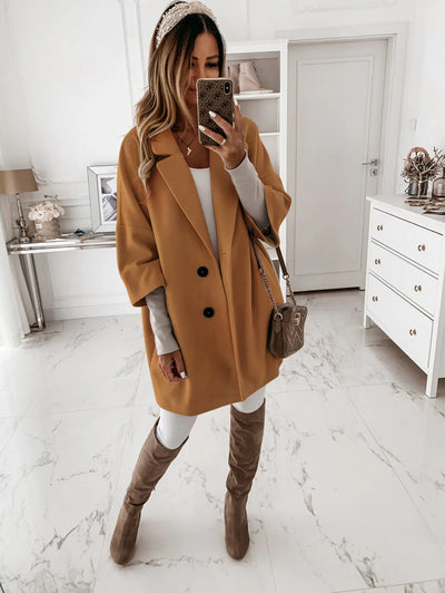 Aphrodite™ hochwertiger schicker Mantel für vielseitige Winterlooks.