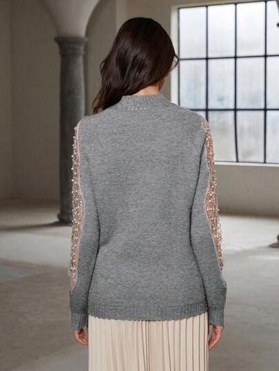 Raffinierter und gemütlicher Langarm-Pullover von Aphrodite™.
