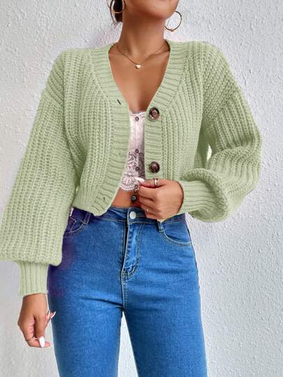 Komfortabler Layering-Cardigan aus weichem Stoff.