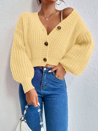Stilvoller Damen-Cardigan für Herbstmode.