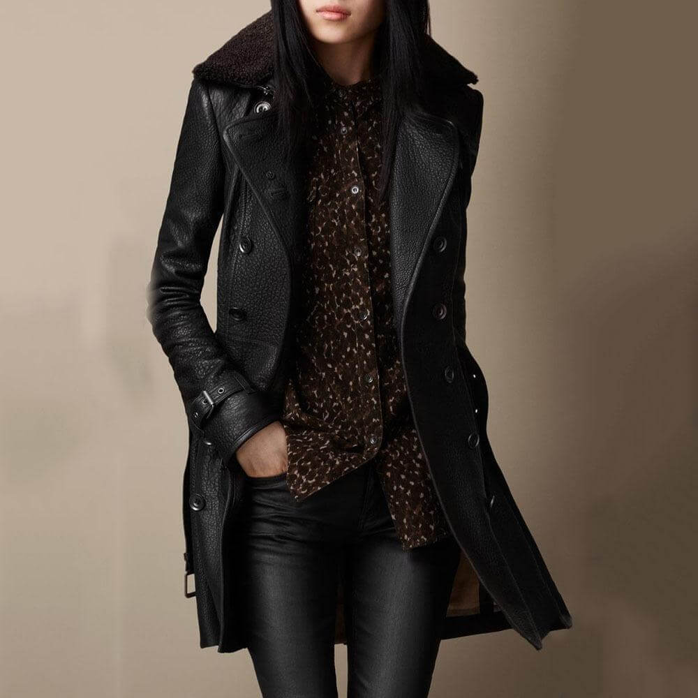 Aphrodite™ eleganter Damen-Wintermantel in luxuriösem Design.
