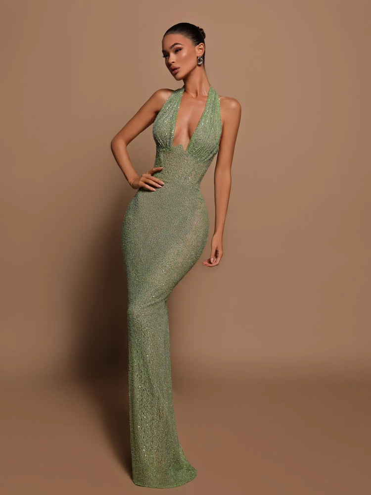 Kleid mit tailliertem Schnitt und hochwertigem Material von Aphrodite™.
