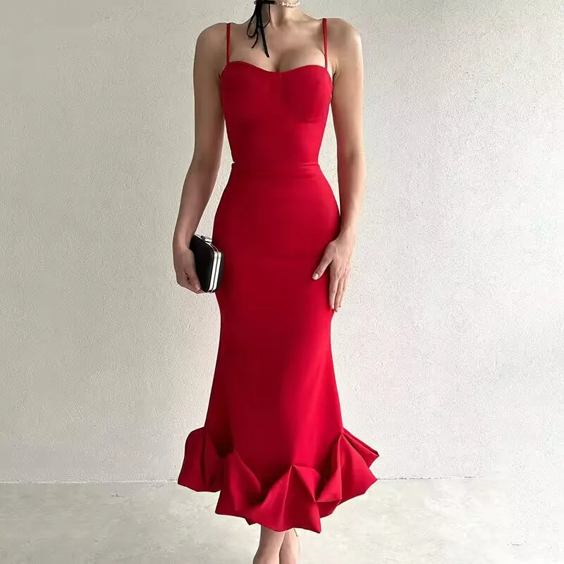 Chic und raffiniert - Aphrodite™ Veronique Maxi Kleid für Damen.
