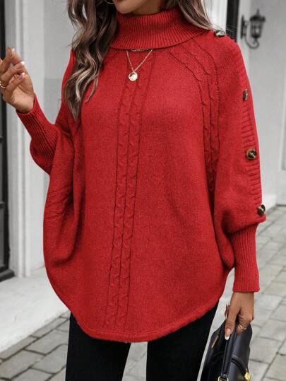 Aphrodite™ Fledermausärmel-Pullover für moderne Mode.
