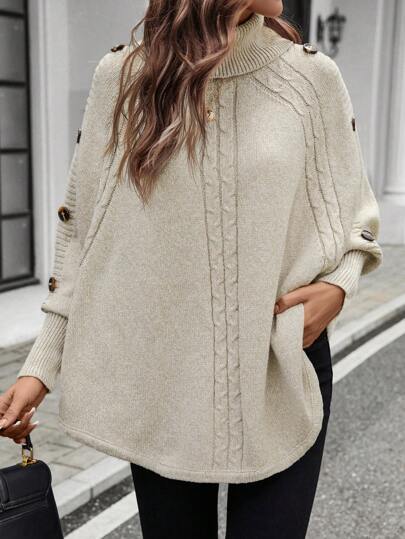 Warmer und stilvoller Pullover mit schicken Details.
