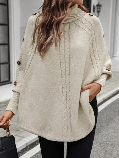 Warmer und stilvoller Pullover mit schicken Details.
