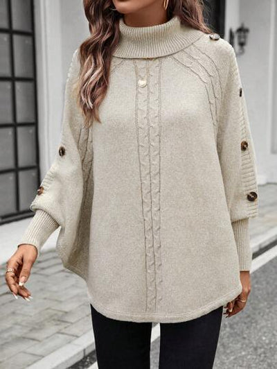 Aphrodite™ asymmetrischer Pullover mit modernem Appeal.
