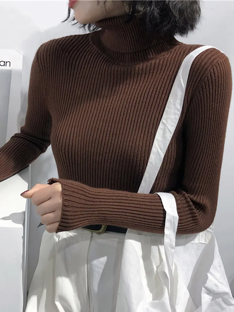 Bequemer und vielseitiger Rollkragenpullover für Damen von Aphrodite™.
