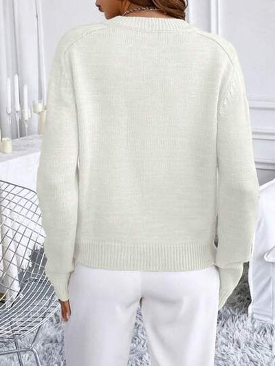 Lässige Damen-Cardigan mit Knöpfen von Aphrodite™.
