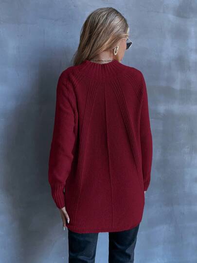 Raglanärmel-Sweater mit schmeichelhafter Silhouette von Aphrodite™.
