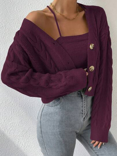 Stylische Damen-Strickjacke für kühle Tage

