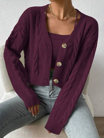Perfekte Damen-Strickjacke für den Herbst-Look
