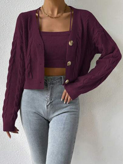 Leichte und atmungsaktive Strickjacke für Damen
