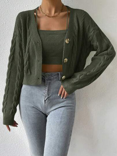 Elegante und modische Strickjacke für Damen
