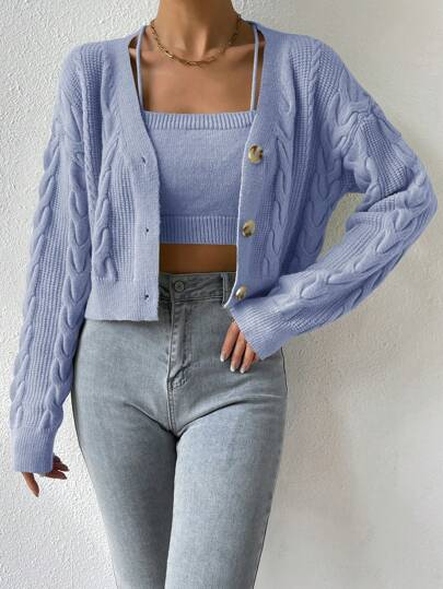 Moderne Strickjacke für modebewusste Damen

