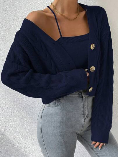 Weiche und bequeme Damen-Strickjacke
