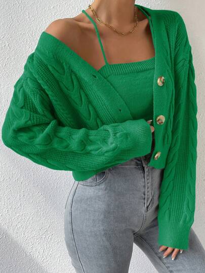 Lässige Damen-Strickjacke für moderne Outfits
