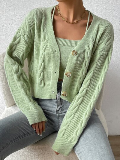 Perfekte Cropped Strickjacke für stylische Frauen
