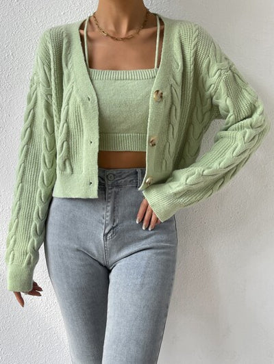 Aphrodite™ Damen-Strickjacke mit klassischem Stil
