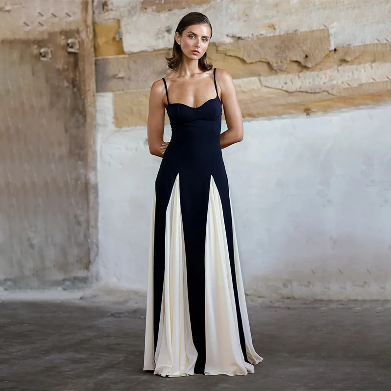 Schickes Aphrodite™ Maxi-Kleid aus weichem, atmungsaktivem Stoff
