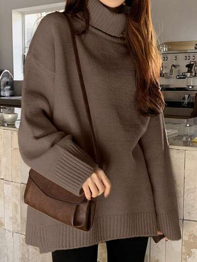 Aphrodite™ gemütlicher und schicker Rollkragenpullover für Damen.
