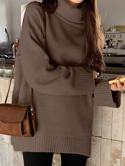 Stilvoller Langarmpullover, ideal für die kalte Jahreszeit.
