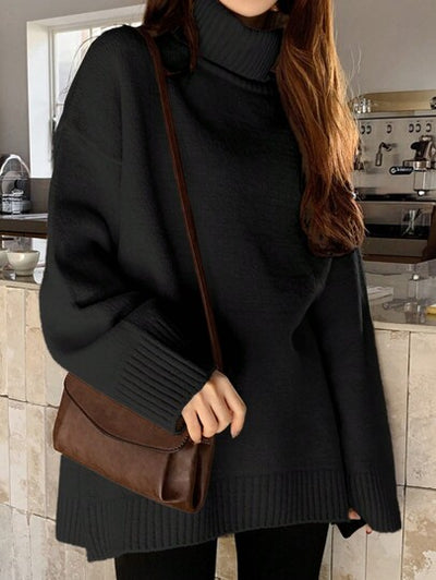 Bequemer Pullover im lässigen Schnitt mit langen Ärmeln.
