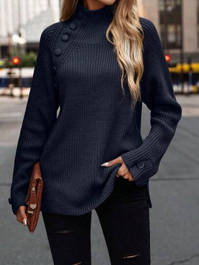 Strickpullover mit stilvollen Akzenten von Aphrodite™.
