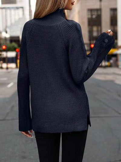 Aphrodite™ Hochkragenpullover für gemütliche lässige Tage.