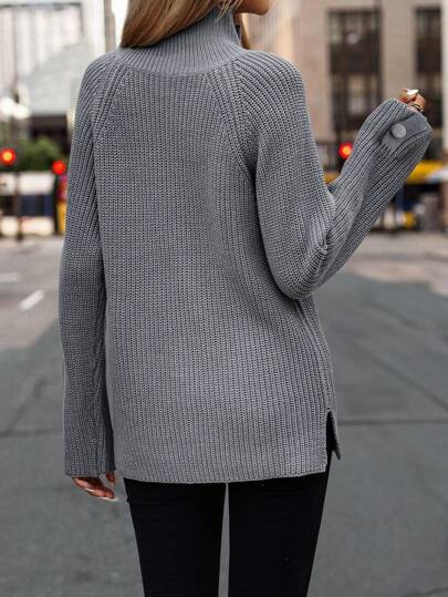 Gemütlicher Hochkragenpullover für den Winter von Aphrodite™.
