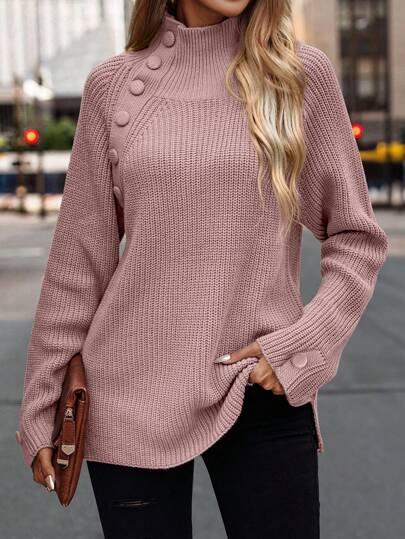 Aphrodite™ Strickpullover mit Raglanärmel-Design.
