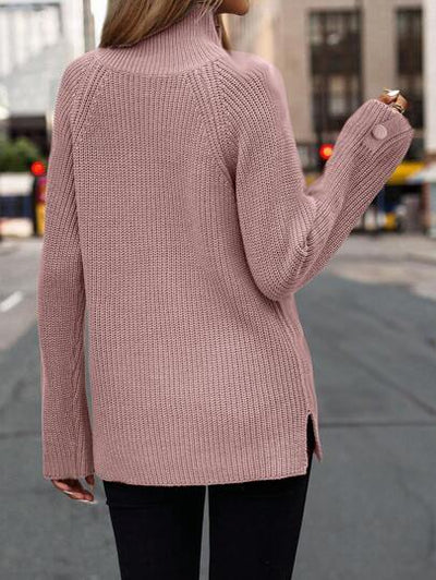Stilvoller Pullover mit Knopfakzenten von Aphrodite™.
