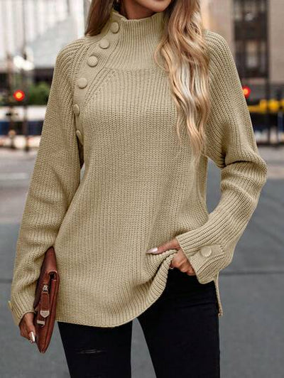 Winter-Hochkragenpullover mit Stil und Wärme von Aphrodite™.
