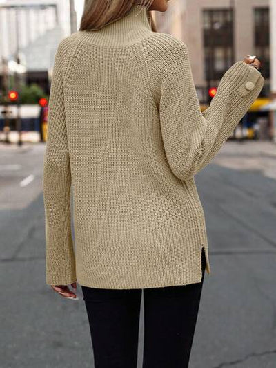 Aphrodite™ lässiger Strickpullover für kalte Jahreszeiten.
