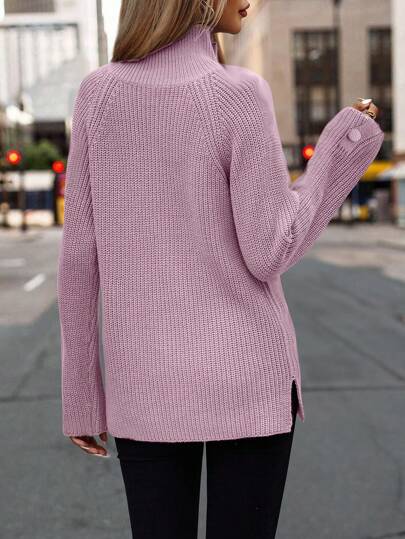 Aphrodite™ Pullover mit flexibler Raglanärmel-Passform.
