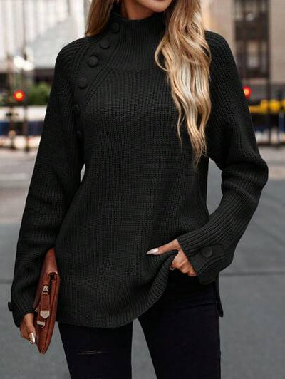 Hochkragenpullover für elegante Winterlooks von Aphrodite™.
