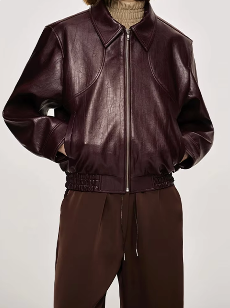 Aphrodite™ zeitlose Lederjacke für jeden Anlass.
